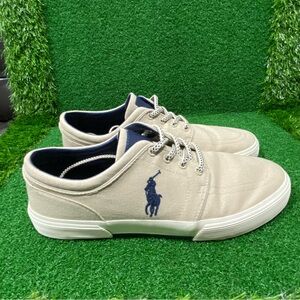 Polo Ralph Lauren Faxon Canvas Shoes Sz 11.5 Men’s